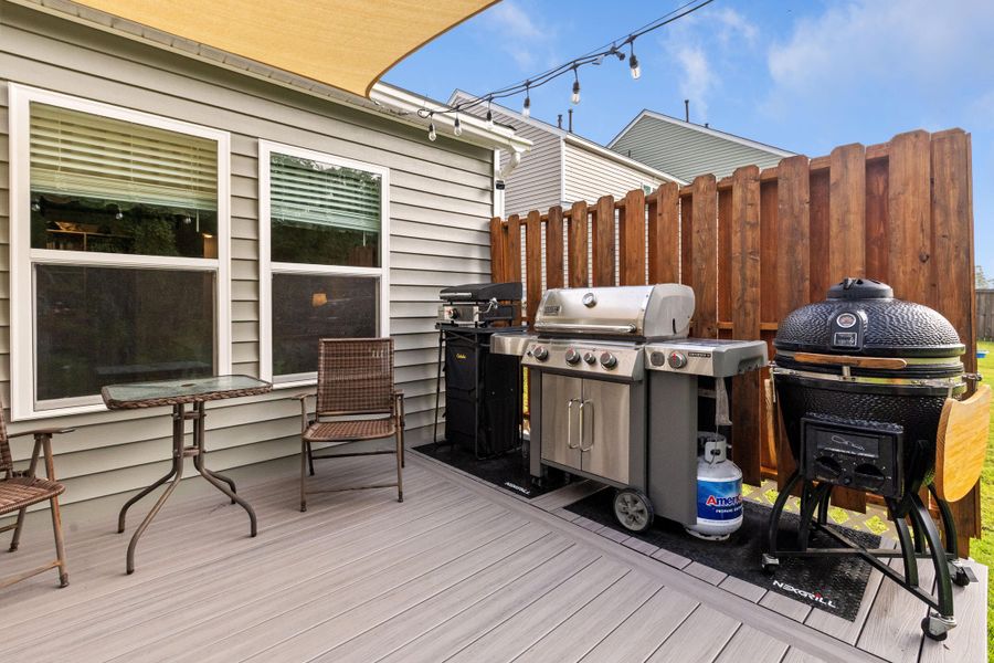 Exterior details and patio area of a home in , Summerville (Image 26).