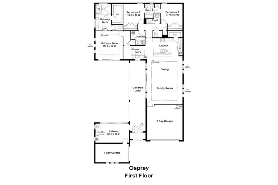2D floor plan layout of this home in Eagles Cove at Mirada, San Antonio, FL (Image 2). 2D floor plan layout of this home in Eagles Cove at Mirada, San Antonio, FL (Image 2).