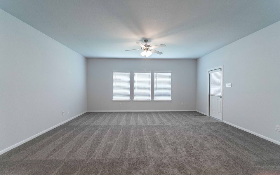 Spacious, unfurnished interior of a new home in Windrose Green, Angleton (Image 10). Spacious, unfurnished interior of a new home in Windrose Green, Angleton (Image 10).