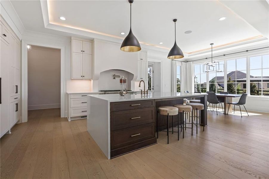 Furnished interior view inside a new home in , Milton (Image 43).