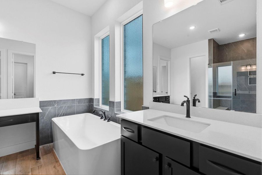 Furnished interior view inside a new home in Briarley, Montgomery (Image 6).