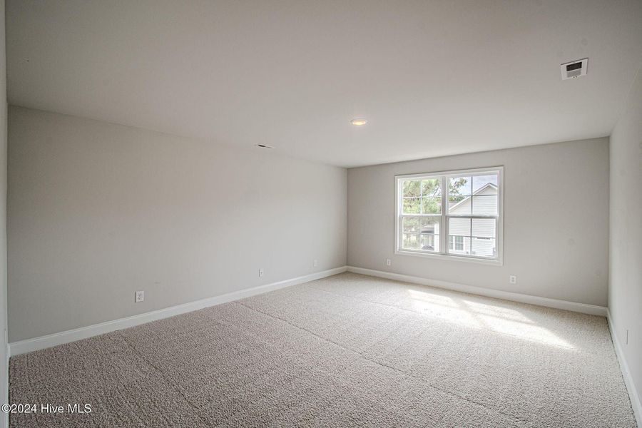 Spacious, unfurnished interior of a new home in Wood Creek, Leland (Image 26). Spacious, unfurnished interior of a new home in Wood Creek, Leland (Image 26).