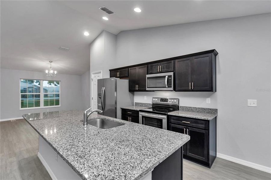 Furnished interior view inside a new home in , Ocala (Image 12).