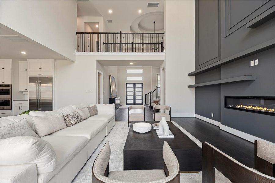 Furnished interior view inside a new home in , Cypress (Image 45).