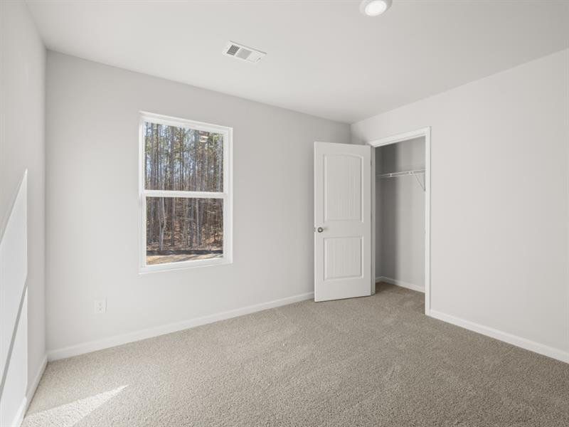 Spacious, unfurnished interior of a new home in Hamptons at Riverwood South, Dallas (Image 25).