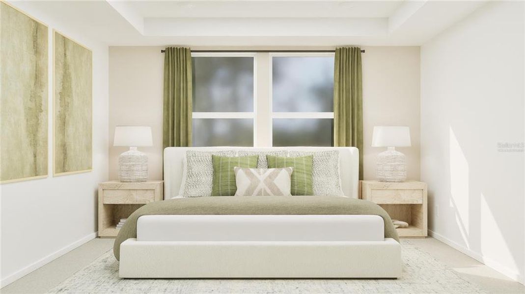 Furnished interior view inside a new home in The Glades at Crossprairie: Trail Townhomes, St. Cloud (Image 6). Furnished interior view inside a new home in The Glades at Crossprairie: Trail Townhomes, St. Cloud (Image 6).