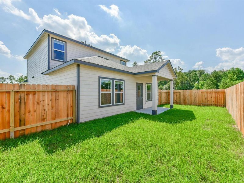 Exterior details and patio area of a home in The Villages at WestPointe, Dayton (Image 22).