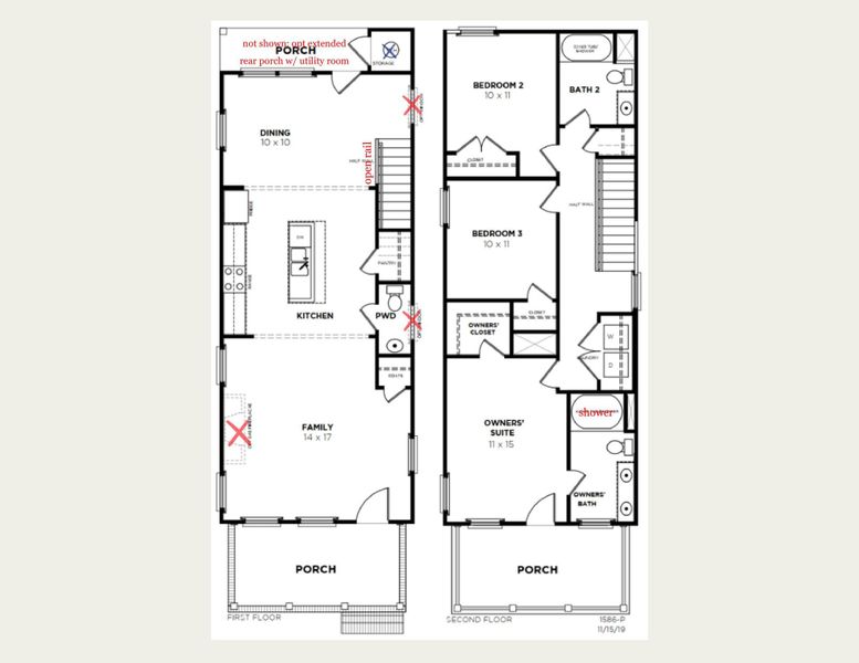 2D floor plan layout of this home in , Summerville, SC (Image 4). 2D floor plan layout of this home in , Summerville, SC (Image 4).