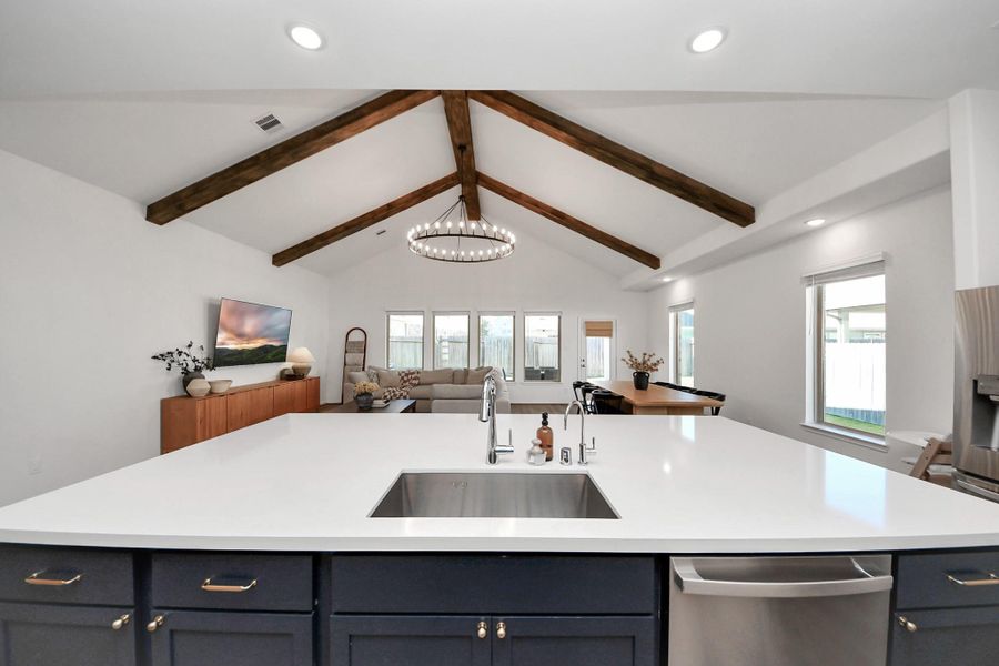 Furnished interior view inside a new home in Kings Mill, Kingwood (Image 13).