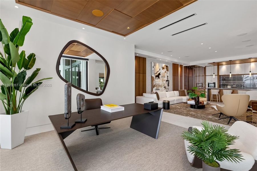 Furnished interior view inside a new home in , Fort Lauderdale (Image 52).