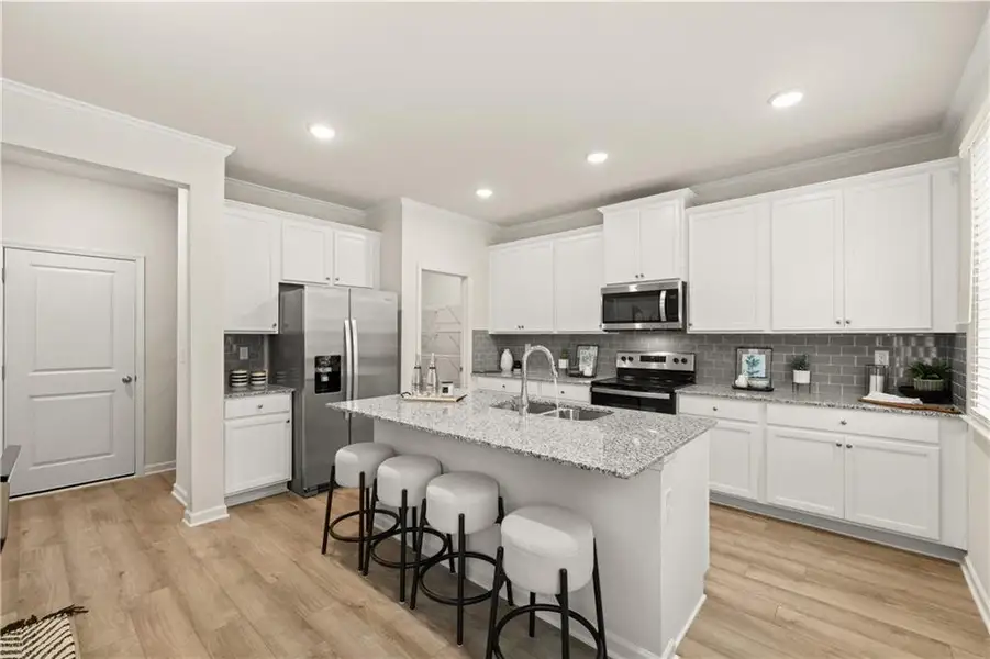 Furnished interior view inside a new home in Cascade Ridge at Niskey Lake, Atlanta (Image 7).