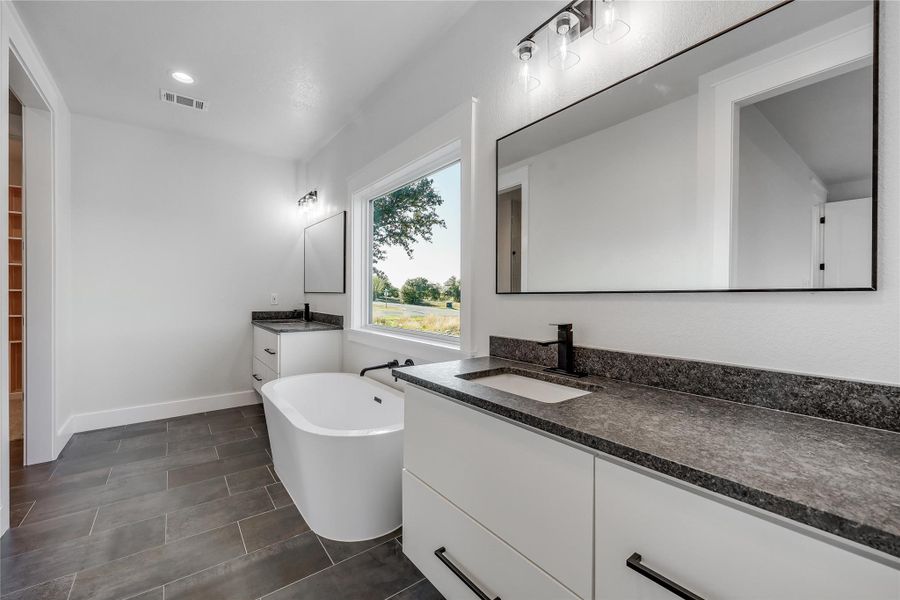 Furnished interior view inside a new home in , Buchanan Dam (Image 13).