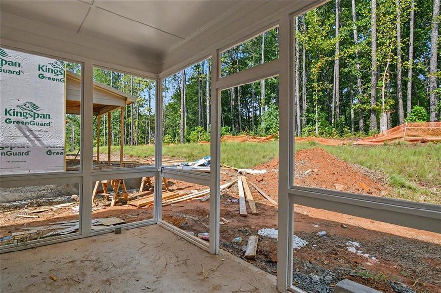 In-progress construction of a new home in , Lawrenceville, GA (Image 14).