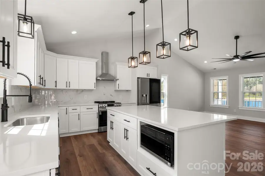 Furnished interior view inside a new home in , Concord (Image 8).