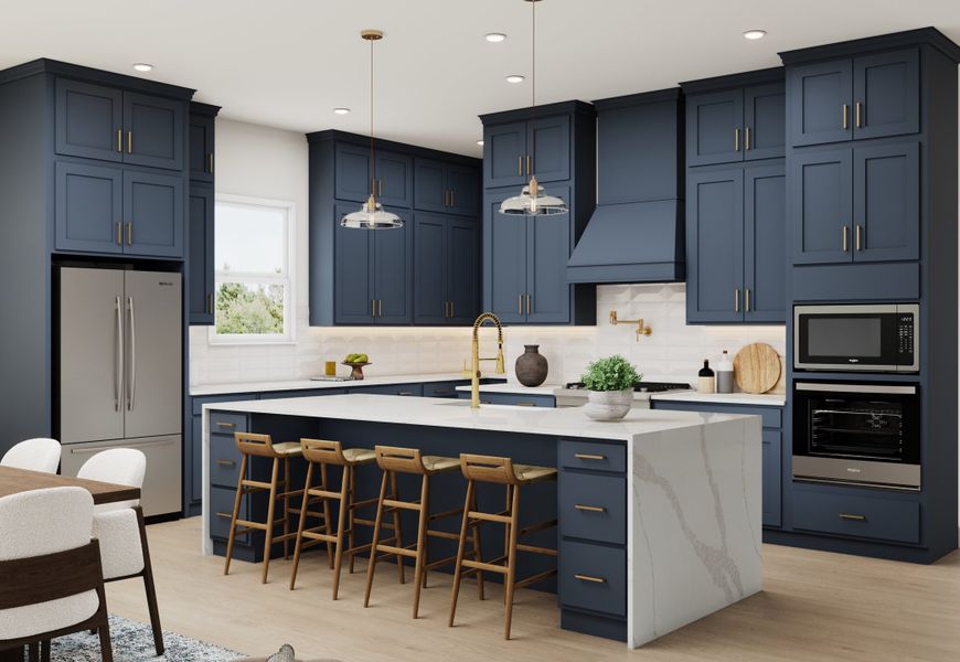 Representative furnished interior of a home built from the Satilla by Beazer Homes in Estates at Daves Creek, Cumming (Image 6).