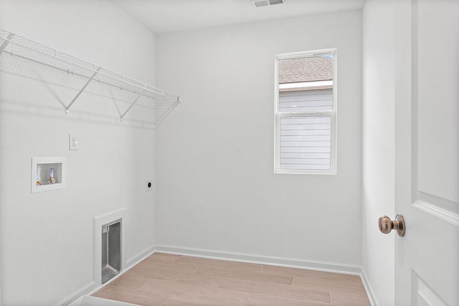 A room with white walls.