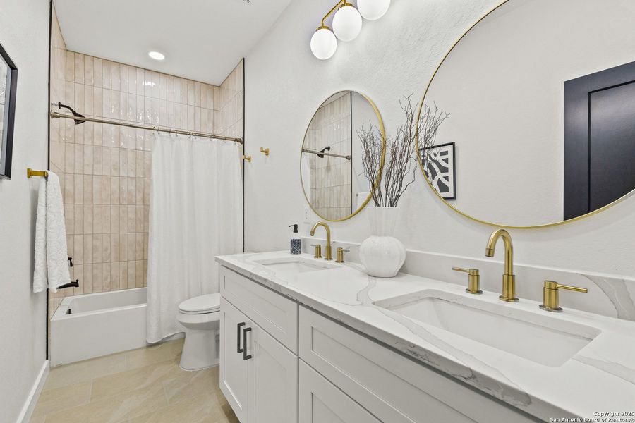 Furnished interior view inside a new home in , San Antonio (Image 5). Furnished interior view inside a new home in , San Antonio (Image 5).