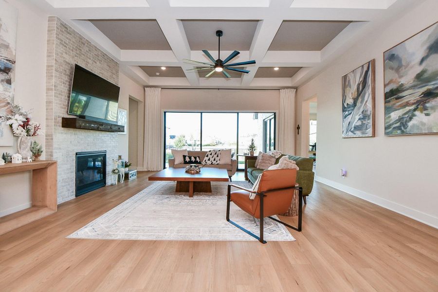 Furnished interior view inside a new home in , Cypress (Image 24). Furnished interior view inside a new home in , Cypress (Image 24).