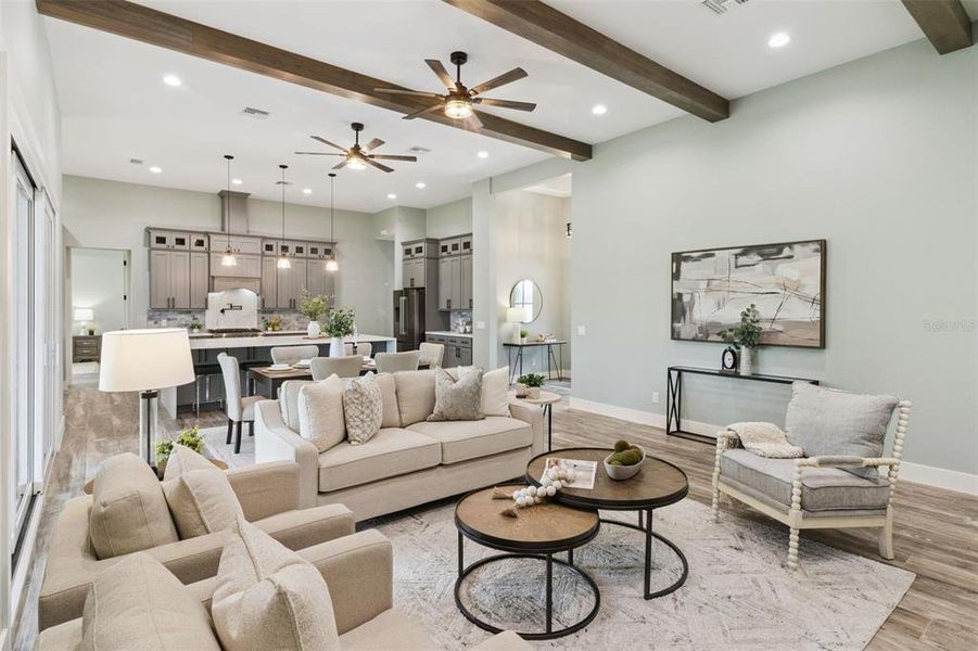 Furnished interior view inside a new home in , Winter Haven (Image 42). Furnished interior view inside a new home in , Winter Haven (Image 42).