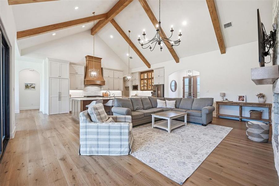 Furnished interior view inside a new home in , Weatherford (Image 16).
