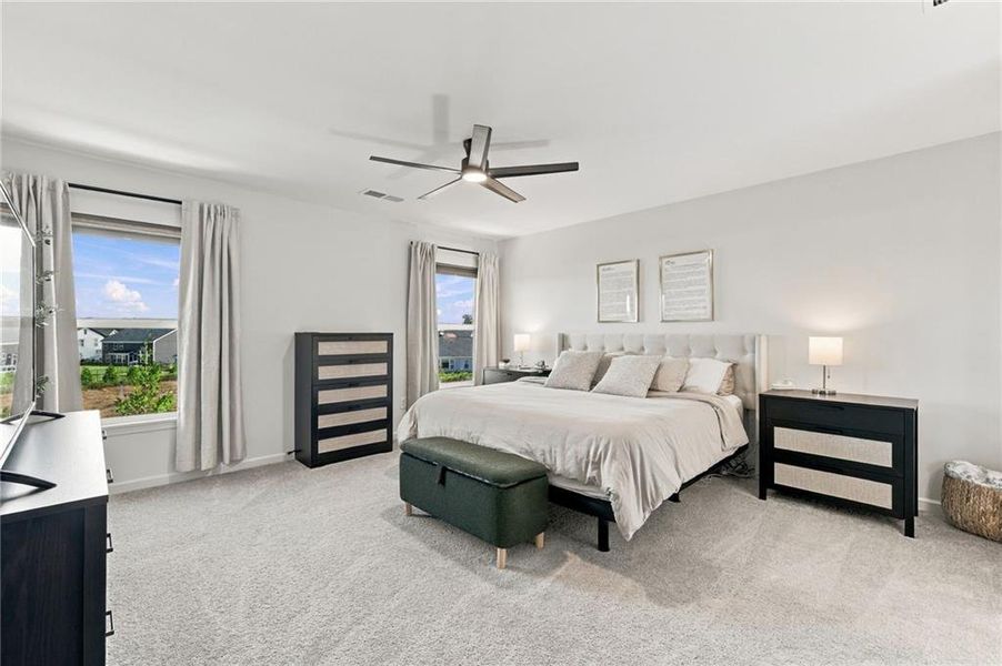 Furnished interior view inside a new home in Sweetbay Farm, Lawrenceville (Image 36).