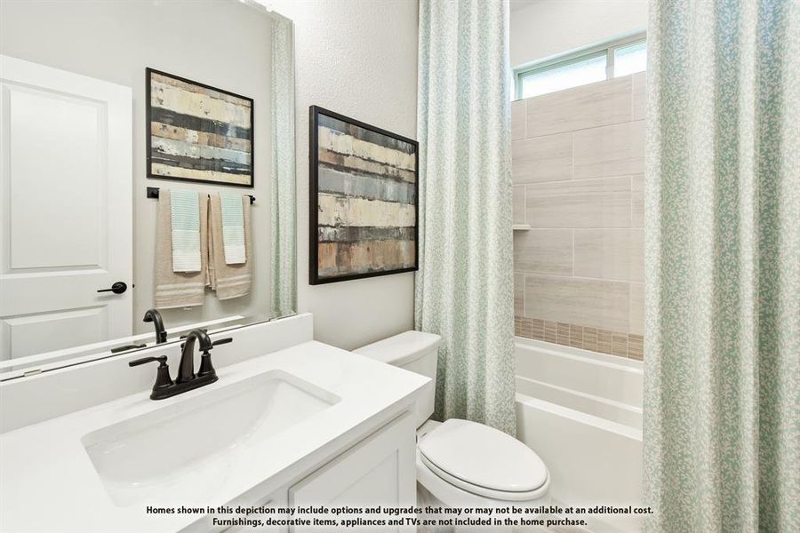 Furnished interior view inside a new home in Crystal Lake Estates, Red Oak (Image 7).