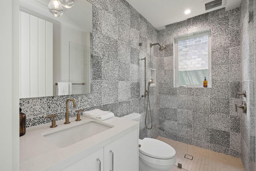 Furnished interior view inside a new home in , Delray Beach (Image 55).