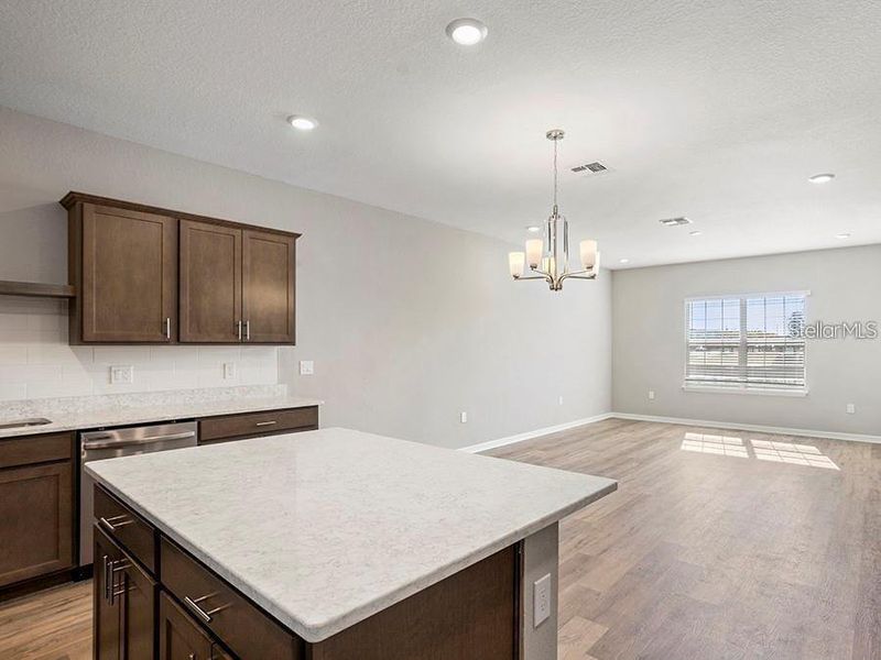Furnished interior view inside a new home in The Crossings - Townhomes, St. Cloud (Image 4).