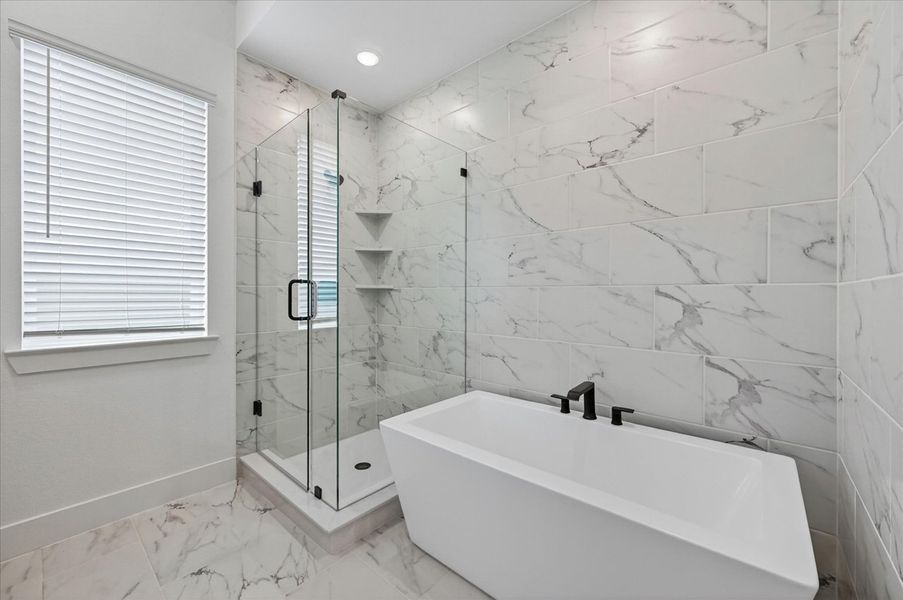 Representative Primary Bathroom - some options shown Representative Primary Bathroom - some options shown