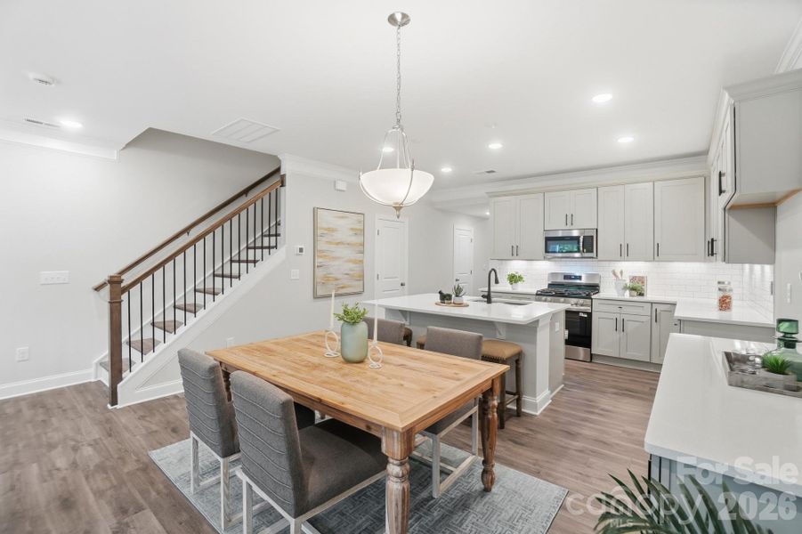 Furnished interior view inside a new home in Harrisburg Village, Harrisburg (Image 8).