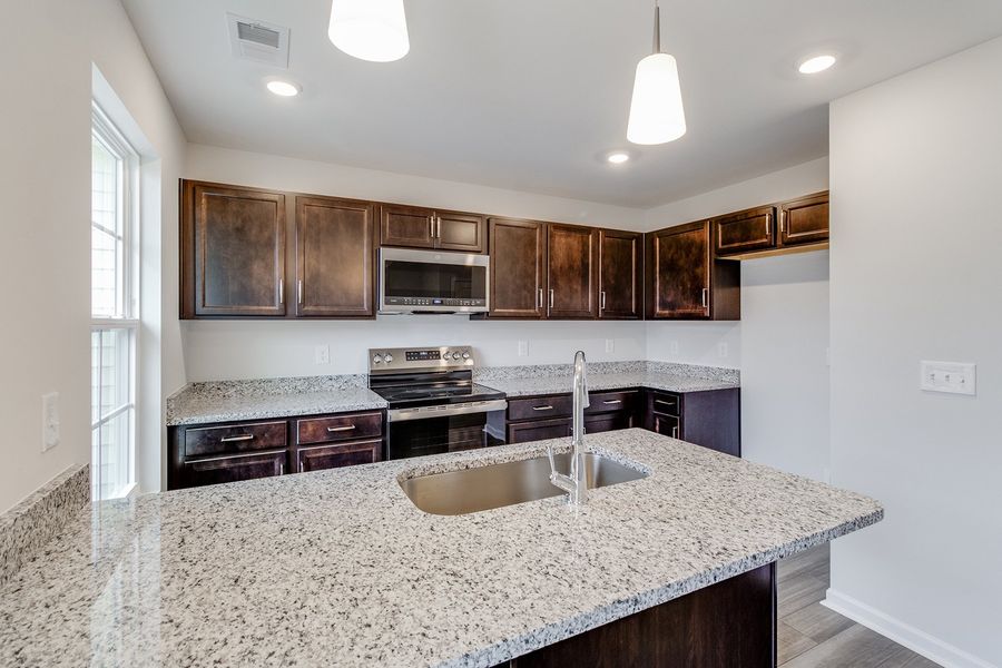 Furnished interior view inside a new home in Astoria, Columbia (Image 8).