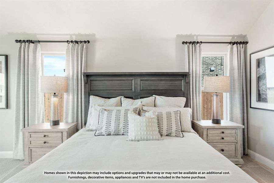 Furnished interior view inside a new home in Hampton Park, Glenn Heights (Image 22).