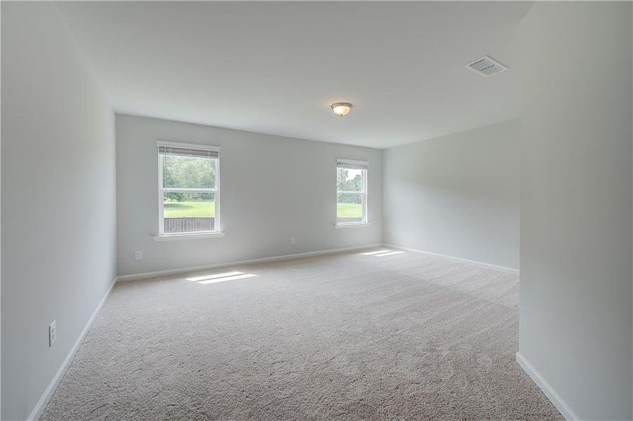 Spacious, unfurnished interior of a new home in Abbotts Crossing, Conyers (Image 25). Spacious, unfurnished interior of a new home in Abbotts Crossing, Conyers (Image 25).