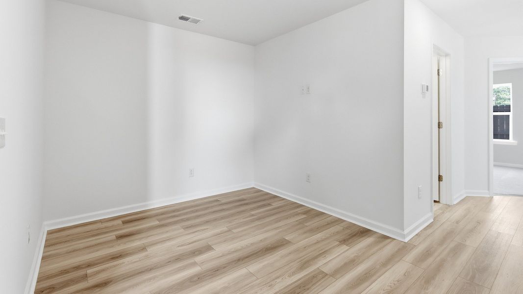 Representative furnished interior of a home built from the Hayden by DRB Homes in Clear Springs Townhomes, North Charleston (Image 8). Representative furnished interior of a home built from the Hayden by DRB Homes in Clear Springs Townhomes, North Charleston (Image 8).