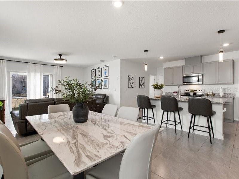 Furnished interior view inside a new home in , Davenport (Image 34).