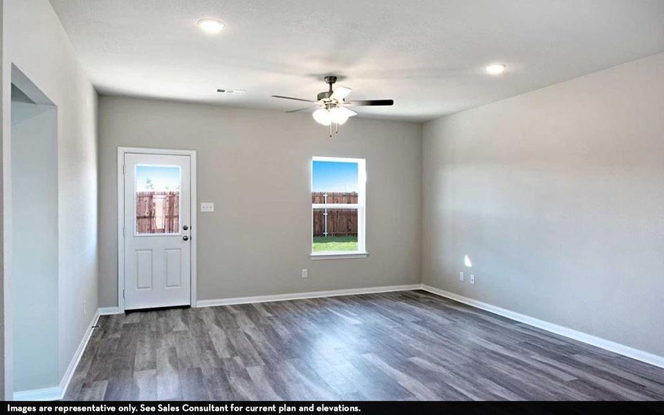 Spacious, unfurnished interior of a new home in Briarwood, Elgin (Image 52).