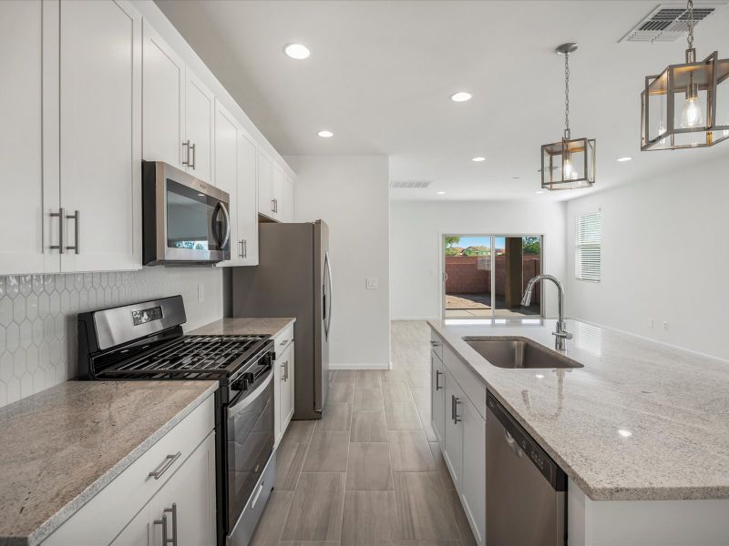 Furnished interior view inside a new home in Summerstone II, Marana (Image 5).