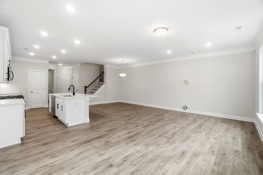 Spacious, unfurnished interior of a new home in Harrisburg Village Townhomes, Harrisburg (Image 41).