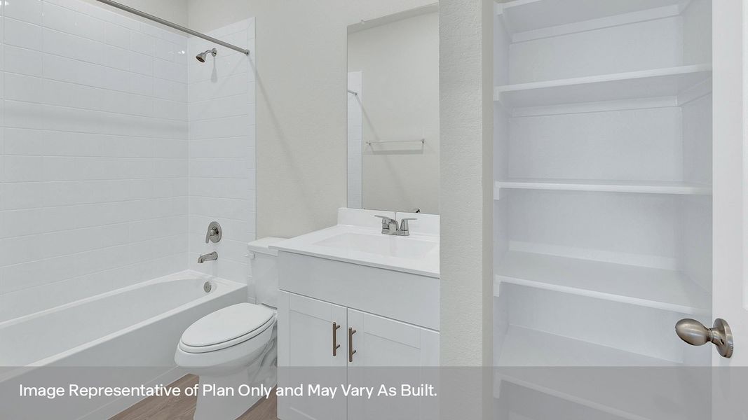 Representative furnished interior of a home built from the The Mitchell by D.R. Horton in Paramount, Kyle (Image 6). Representative furnished interior of a home built from the The Mitchell by D.R. Horton in Paramount, Kyle (Image 6).