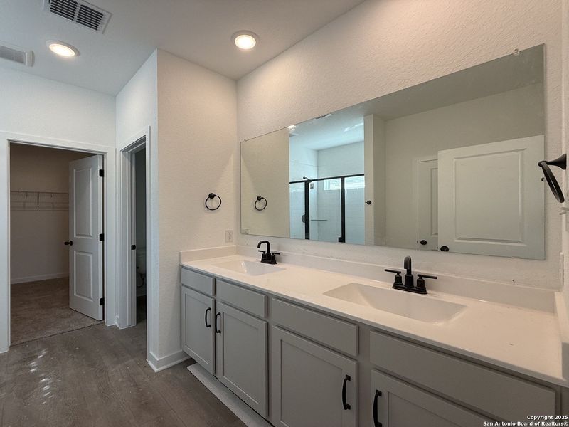 Furnished interior view inside a new home in The Preserve at the Wilder, Adkins (Image 11).