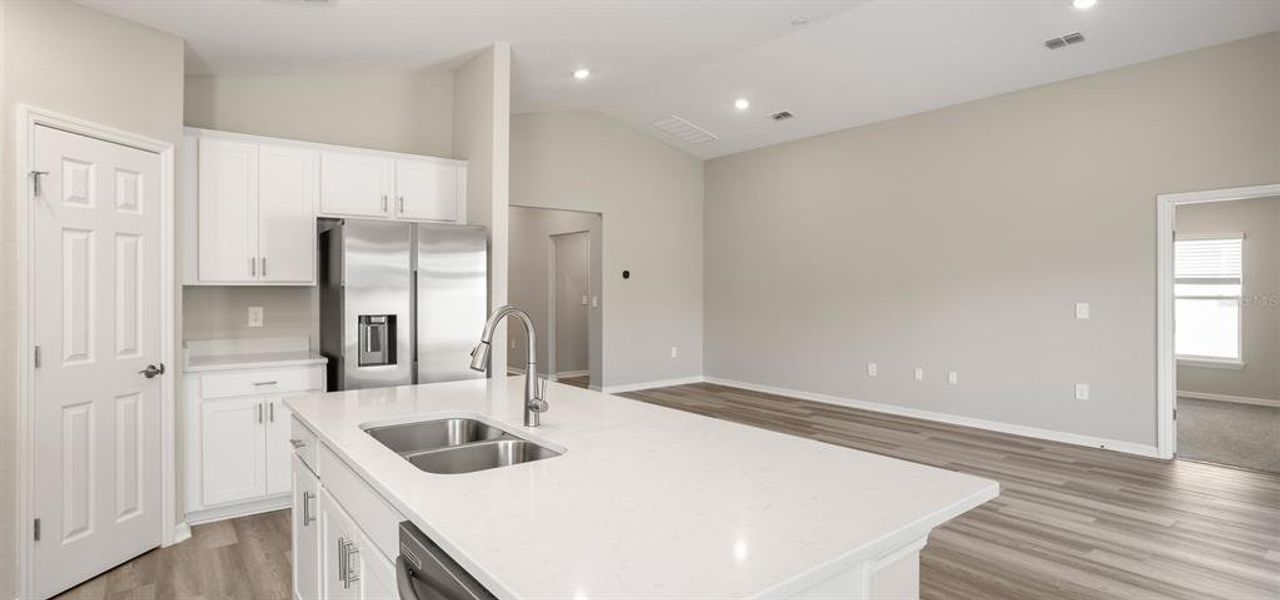 Furnished interior view inside a new home in VillaMar, Winter Haven (Image 10).