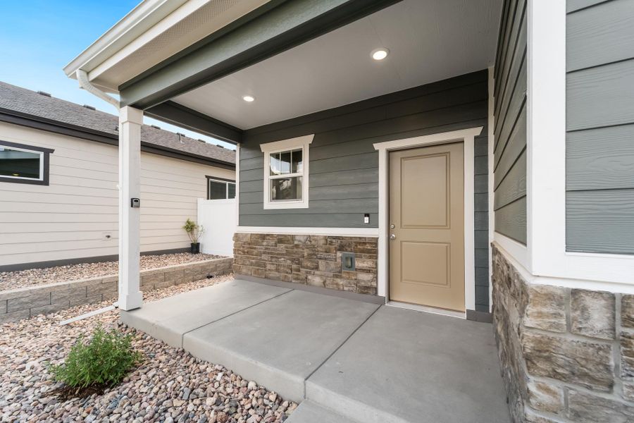 Exterior details and patio area of a home in Union Colony West, Greeley (Image 3). Exterior details and patio area of a home in Union Colony West, Greeley (Image 3).