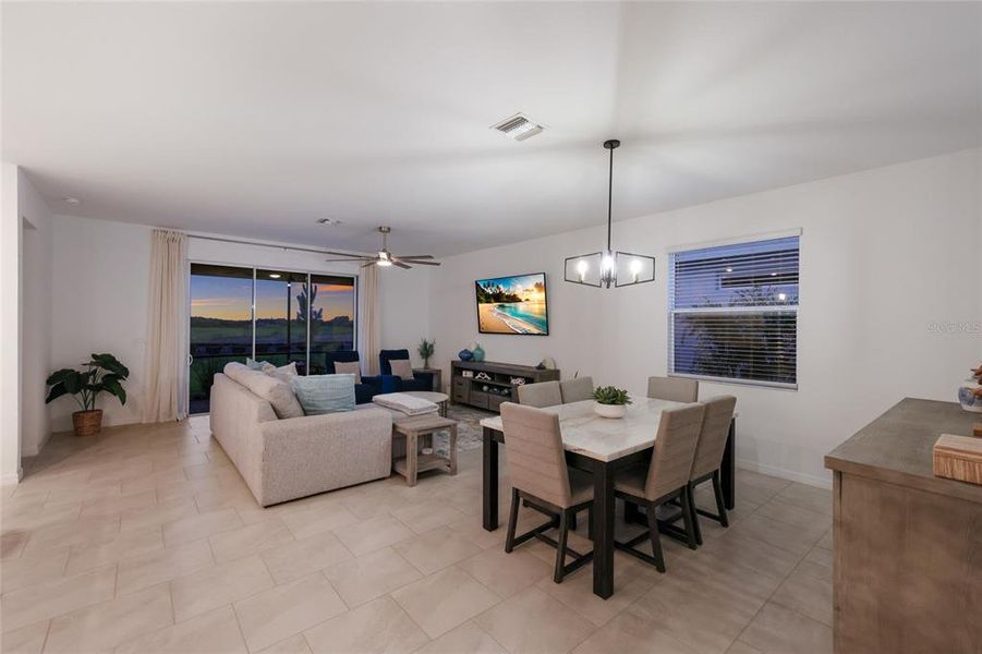 Furnished interior view inside a new home in Rye Ranch, Parrish (Image 5).