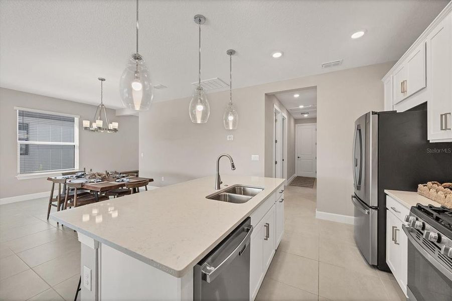 Furnished interior view inside a new home in Esplanade at Artisan Lakes, Palmetto (Image 26).