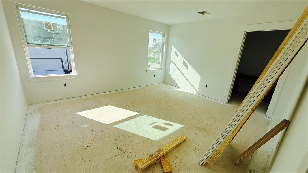 In-progress construction of a new home in Seven Oaks Townhomes, Tomball, TX (Image 8).