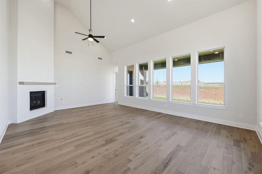 Spacious, unfurnished interior of a new home in Wildflower Ranch: 50ft. lots, Dish (Image 17).