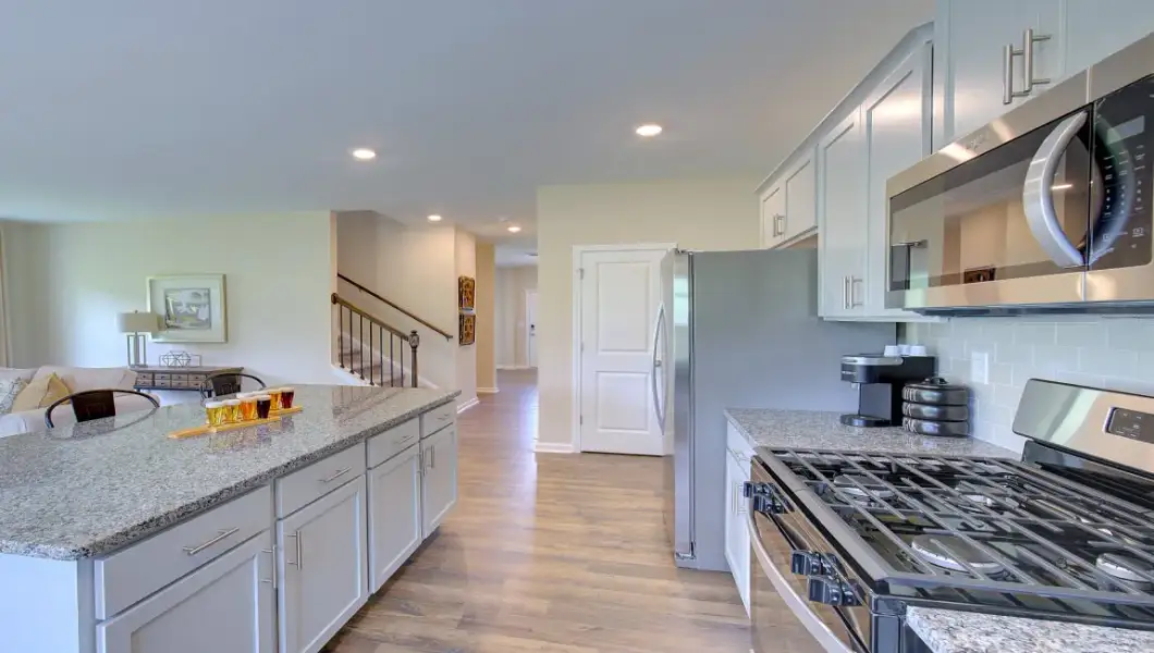 Furnished interior view inside a new home in Rydele Heights - Express, Asheville (Image 8).