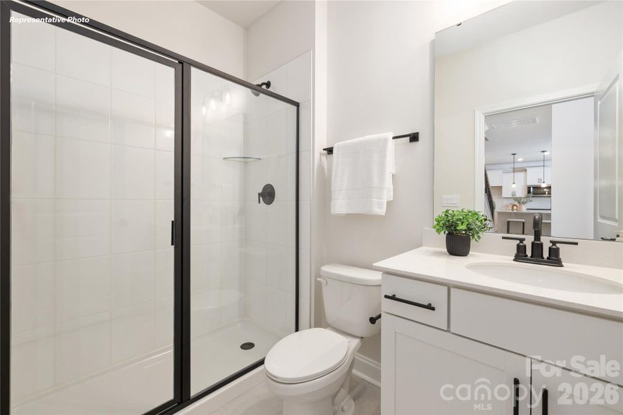 Furnished interior view inside a new home in , Mooresville (Image 16).