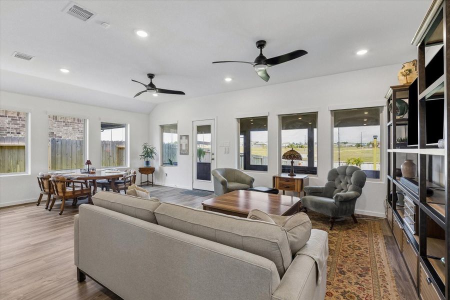Furnished interior view inside a new home in , Magnolia (Image 14).