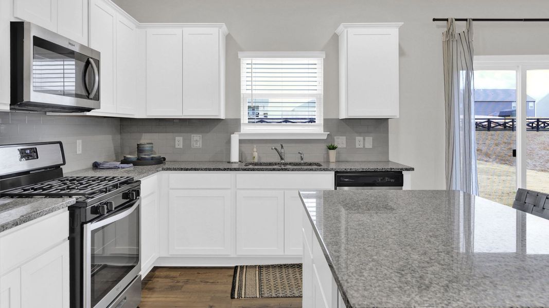Furnished interior view inside a new home in Sweet Briar, Ooltewah (Image 23).